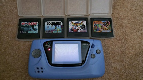 Sega game gear - gear, blue
