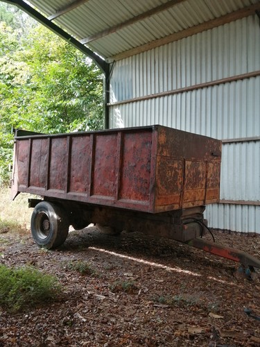 Grain rubbish muck trailer - trailer, 10