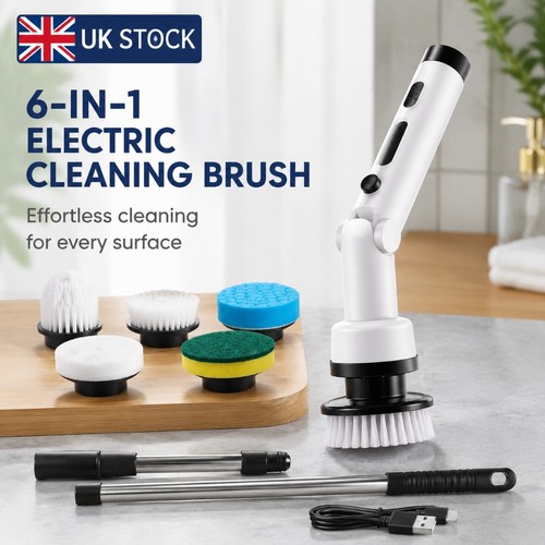 9head cordless spin scrubber - cordless,