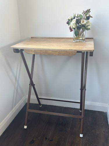 Vintage wood folding - vintage, school