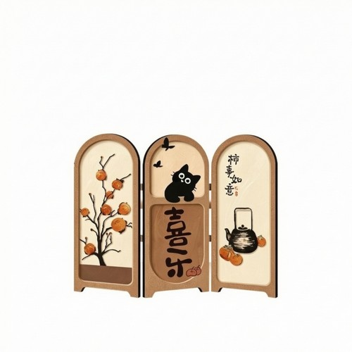 Tabletop folding screen - folding,