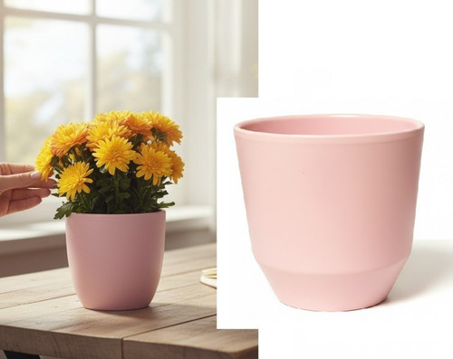 Pack ceramic pink - 2, pots