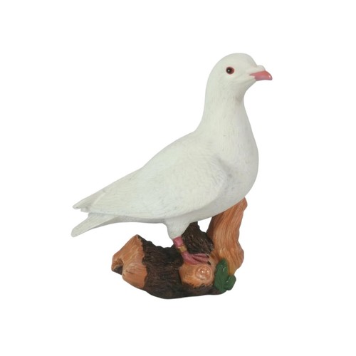 Pigeon statue with - with, base