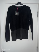 Very Black 2 in 1 Mock Shirt