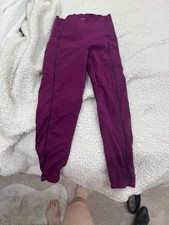 SWEATY BETTY  Power  Leggings 7/8 Length Pink Size Small New 