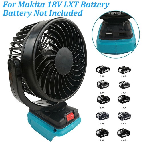 Portable cordless fan - cordless, 360°