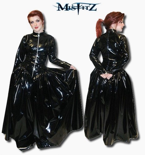 Misfitz black pvc padlock - black,