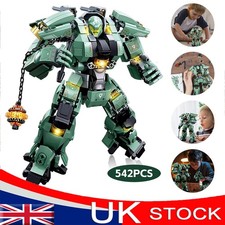 542Pcs Technic Mecha Warrior