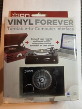 Ion Vinyl Forever Turntable to USB Computer Interface Boxed