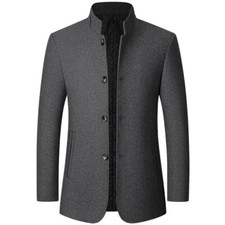 Mens Casual Woolen Blend