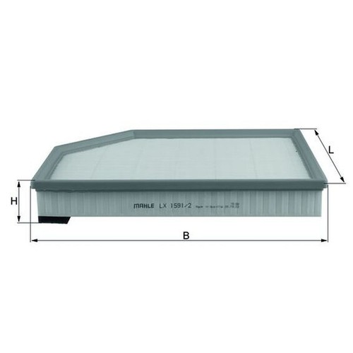 Air filter for - volvo, xc70