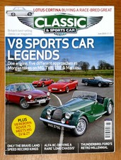  CLASSIC & SPORTS CAR Magazine June 2019 V8 Legends - Alfa 8C - Thunderbird