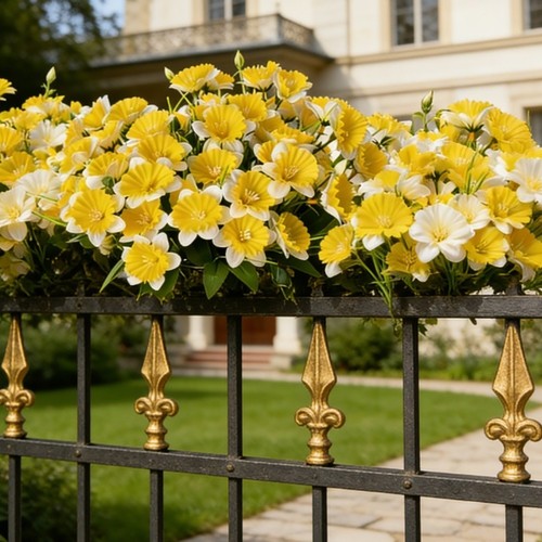 Fake spring daffodils - daffodils, 2pcs