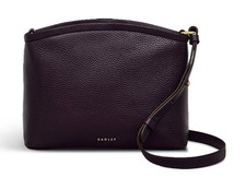 RADLEY PURPLE LEATHER HANDBAG