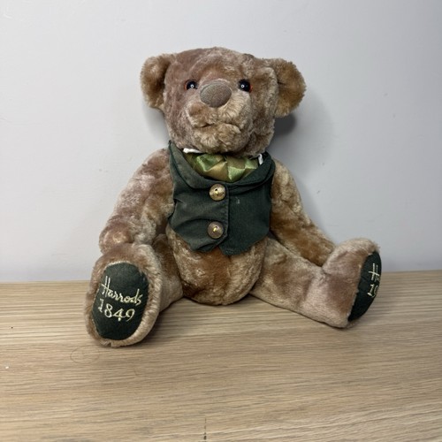 Harrods jointed teddy bear - harrods,