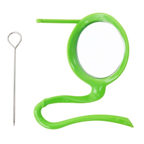 Bird mirror toy for - mirror, cage