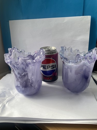 Murano lavorazione lilac swirl - murano,
