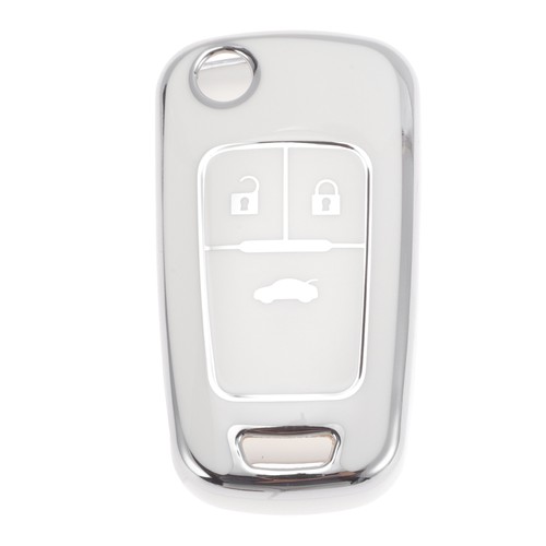 White silver tone - white,