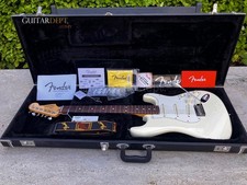 ♚MINT♚2013 Fender American Standard Stratocaster USA♚OLYMPIC WHT♚Custom Shop PuP