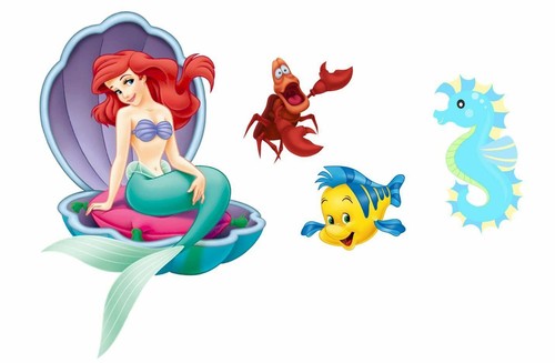 Ariel the little mermaid - the,