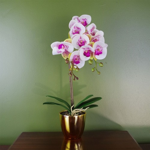 Artificial orchid 48cm - artificial,