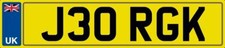 GEORGE JORGE K NUMBER PLATE