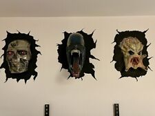 Movie wall busts