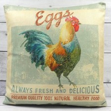 Vintage Chicken Cushion Cover