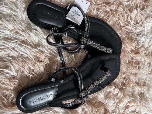 Primark black female sandals - female,