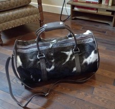Cowhide Duffel Bag Large Cow