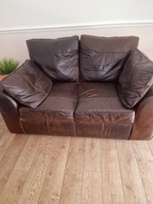 For Sale..pair of Next 2 Seater Leather Sofas In Excellent Condition