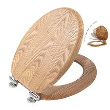 Angel Shield Wooden Toilet