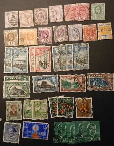 Ceylon collection used - 20,