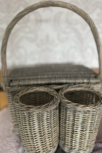 Vintage wicker woven - vintage,