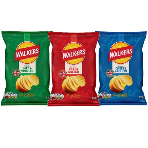 Walkers crisps selection ready - walkers,