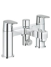Grohe Eurosmart Cosmopolitan Two Handled Bath Shower Mixer Tap - Chrome 25129000