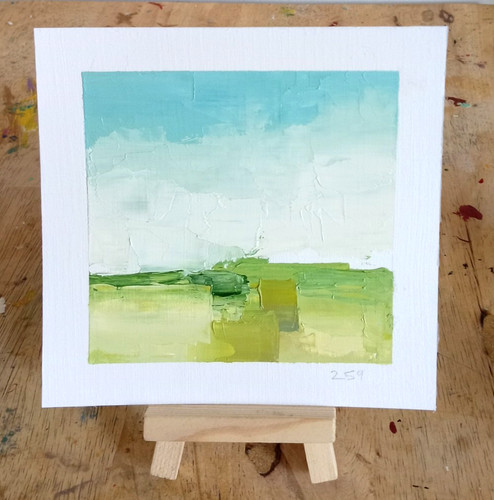 Landscape original oil - landscape,