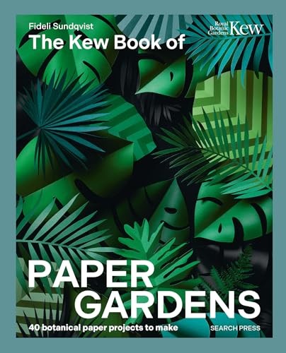 Kew book paper gardens - book,
