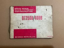 GENUINE YAMAHA FACTORY ISSUE OEM WORKSHOP REPAIR MANUAL DT250 DT400 B 1974 1975