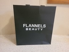 FLANNELS Designer Black Gift Cardboard Bag EMPTY L 28 x H 30 x D 11 CM - Used ?
