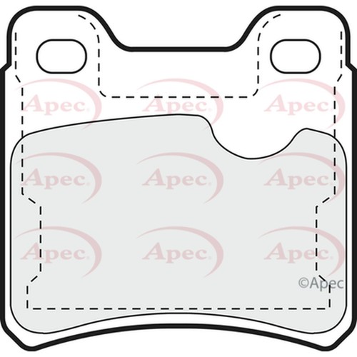 Brake pads set for - brake, opel