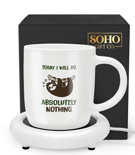 Funny coffee mug with - mug, warmer