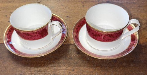 Pair spode china - spode, bordeaux
