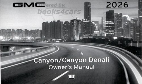 Canyon 2026 manual - manual, gmc