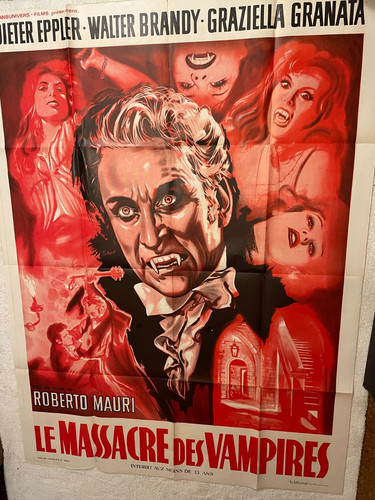 Giant vtg horror - horror, poster