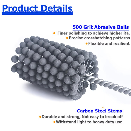 500grit abrasive ball hone - ball,