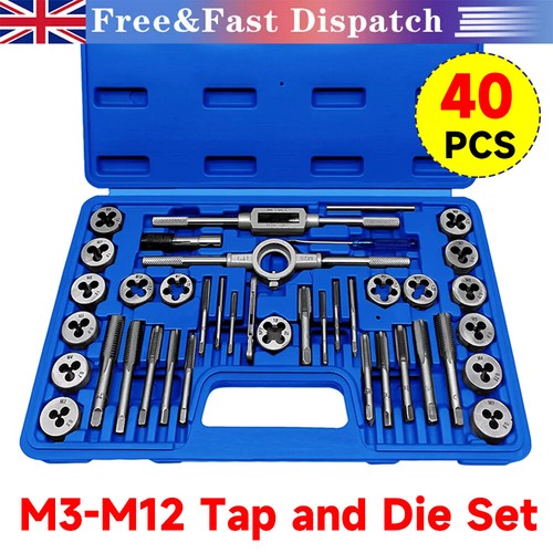 40pcs tap and die - set, metric