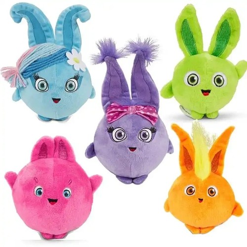 Rainbow sunny bunny plush toy - rainbow,