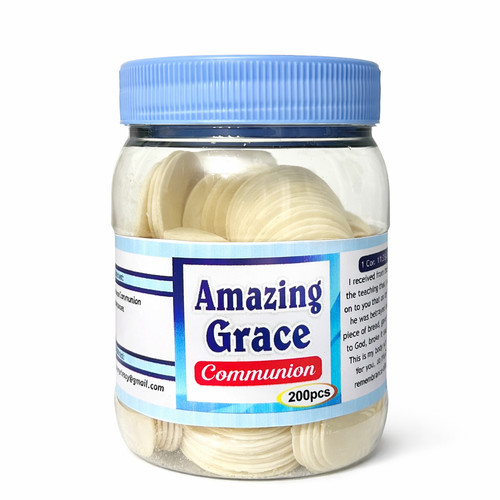 Amazing grace communion wafers - amazing,