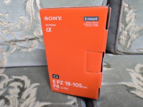 New sony 105mm f - new, g